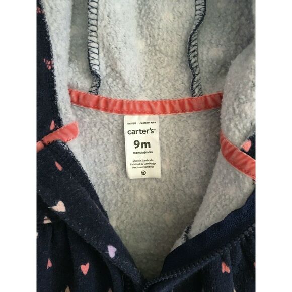 Carter's Mixed Brand 6-12M Girls Fall/Winter Bundle Overalls Outer Layers Jacket - Picture 3 of 9